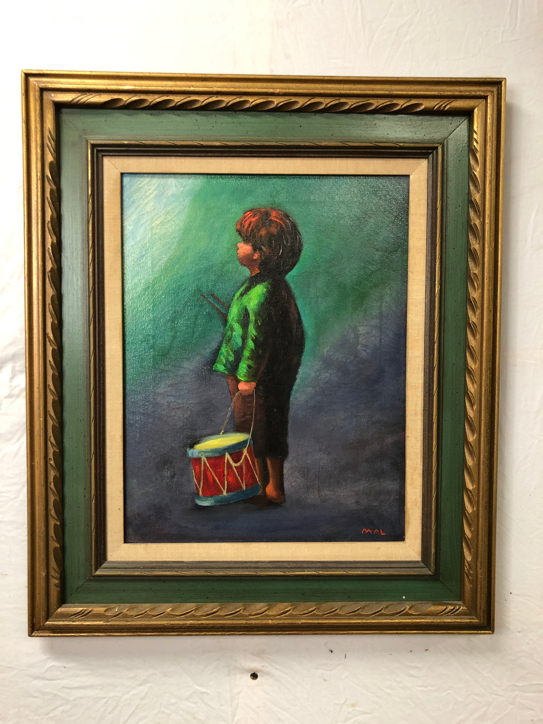 Original Oil on Canvas, Signed at the Bottom