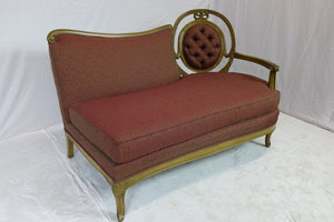 Beautiful Large Antique French Sectional (127" x 65.5" x 36")