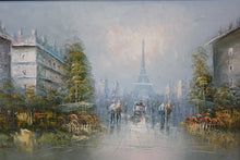 Load image into Gallery viewer, Cityscape, Oil on Canvas, Signed Original
