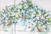 Load image into Gallery viewer, Floral Still Life, Large Original Watercolor on Paper, Signed

