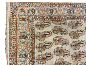 Very Unique and old Persian Kashan - 11'-2" x 7'-7"