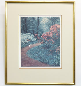 Landscape Print of Original Oil Painting Signed