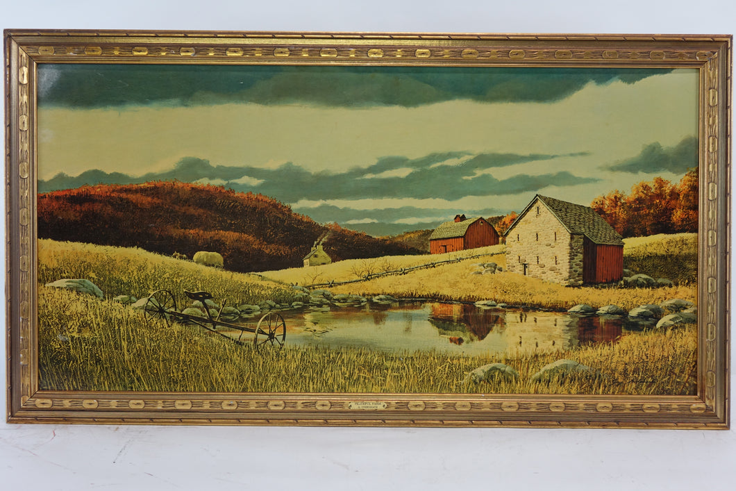 The Homestead, Original Oil on Canvas, Signed