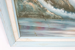 Oceanscape Oil Paint on Canvas Signed Original