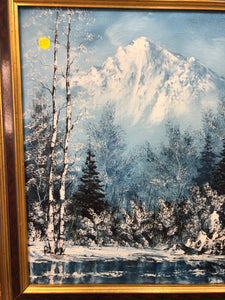 The Mountain Original Oil on Canvas