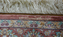 Load image into Gallery viewer, Very fine Persian Silk Qum - 3.4&#39;  4.9&#39;

