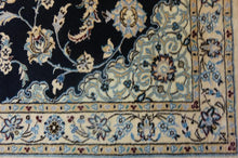Load image into Gallery viewer, Very fine Persian Nain Silk &amp; Wool - 2.7&#39;  3.2&#39;

