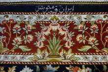 Load image into Gallery viewer, Very fine Persian Silk Qum - 2.7&#39;  3.11&#39;
