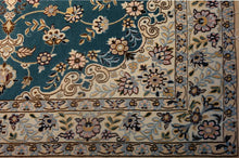 Load image into Gallery viewer, Very fine Persian Nain Silk &amp; Wool - 3.4&#39;  3.4&#39;
