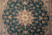 Load image into Gallery viewer, Very fine Persian Nain Silk &amp; Wool - 3.4&#39;  3.4&#39;
