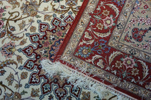 Load image into Gallery viewer, Very fine Persian Isfahan Silk &amp; Wool - 5.3&#39;  3.6&#39;
