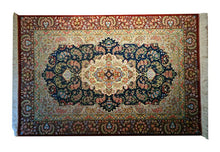 Load image into Gallery viewer, Very fine Persian Silk Qum - 4.9&#39;  3.1&#39;
