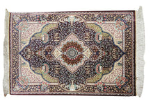 Load image into Gallery viewer, Very fine Persian Silk Qum - 3.2&#39;  2.7&#39;
