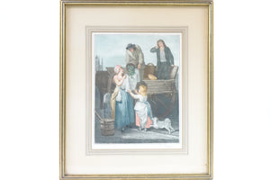 Hand-painted Lithograph, Signed