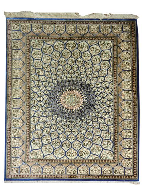 Very fine Persian Silk Qum - 6.8'  4.8'