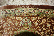 Load image into Gallery viewer, Very fine Persian Silk Qum - 6.6&#39;  6.6&#39;
