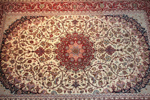 Load image into Gallery viewer, Very fine Persian Silk Qum - 7.8&#39;  5.2&#39;
