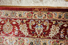 Load image into Gallery viewer, Very fine Persian Silk Qum - 6.8&#39;  4.4&#39;
