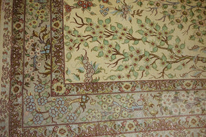 Very fine Persian Silk Qum - 6.5'  4.4'