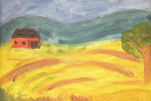 Landscape, Original Acrylic Painting on Canvas