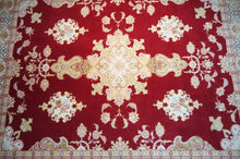 Load image into Gallery viewer, Very fine Persian Tabriz Silk &amp; Wool - 5&#39;  7&#39;
