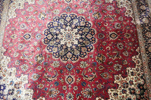 Very fine Persian Silk Qum - 6.6'  6.6'