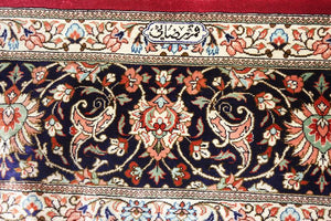 Very fine Persian Silk Qum - 6.6'  6.6'