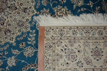 Load image into Gallery viewer, Very fine Persian Nain Silk &amp; Wool - 10.5&#39;  7.2&#39;

