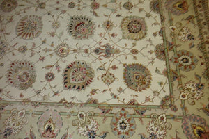 Very fine Persian Tabriz Silk & Wool - 11.8'  8.3'