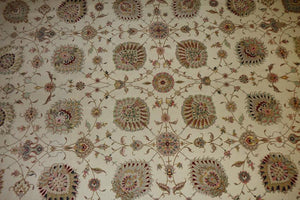 Very fine Persian Tabriz Silk & Wool - 11.8'  8.3'