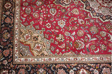 Load image into Gallery viewer, Very fine Persian Tabriz Silk &amp; Wool - 10.2&#39;  6.7&#39;

