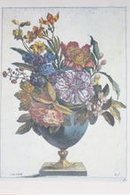 Load image into Gallery viewer, Floral Still Life, Print of original Hand-Colored Etching
