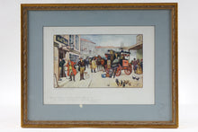 Load image into Gallery viewer, David Copperfield Arrives in London, Print of original Watercolor Painting
