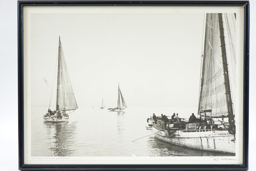 Skipjack Oyster Dredgers Photograph Print