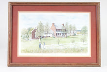 Load image into Gallery viewer, The Shenandoah County Farm Print of Original Watercolor Signed
