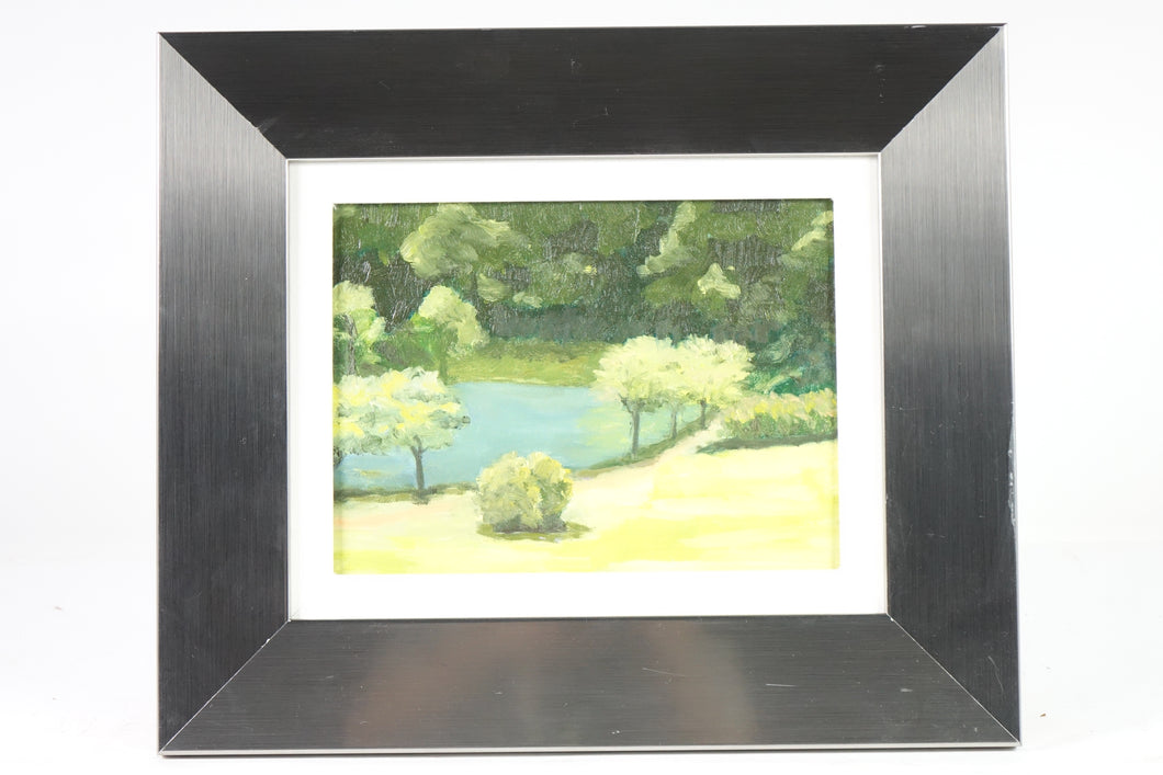 Landscape Oil Painting on Canvas Board Original