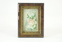 Load image into Gallery viewer, Floral, Antique Colored Lithograph on Raised Paper
