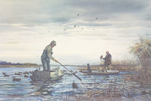 Load image into Gallery viewer, Pick up Time Barnegat Bay, Signed Print of original Watercolor Painting by Artis
