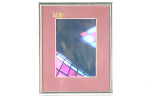 Stain glass window Photograph Signed Original