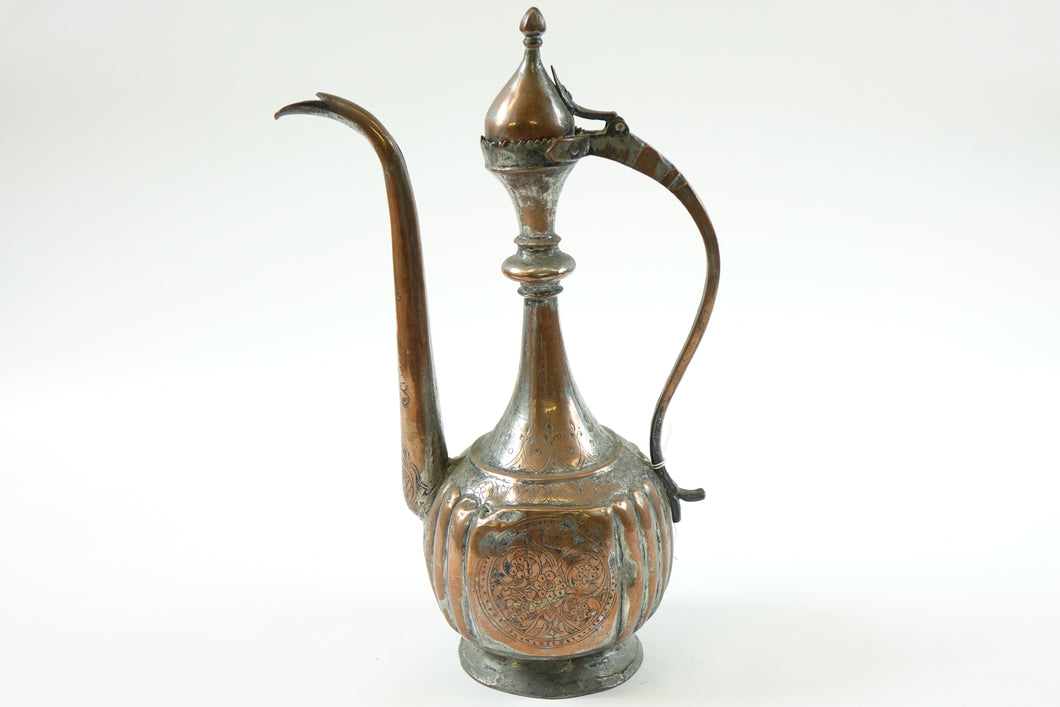 Antique Copper Middle Eastern/Persian Water Ewer