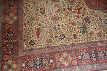 Load image into Gallery viewer, Very fine Persian Tabriz - 9&#39;  12&#39;

