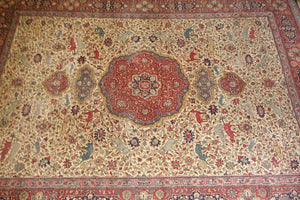 Very fine Persian Tabriz - 9'  12'