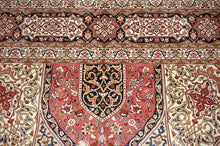 Load image into Gallery viewer, Very fine Persian Tabriz Silk &amp; Wool - 10&#39;  13&#39;
