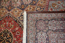 Load image into Gallery viewer, Very fine Persian Tabriz Silk &amp; Wool - 10&#39;  13&#39;
