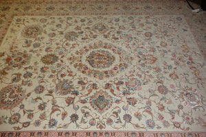 Very fine Persian Tabriz Silk & Wool - 13.7'  9.7'