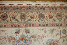 Load image into Gallery viewer, Very fine Persian Tabriz Silk &amp; Wool - 13.7&#39;  9.7&#39;
