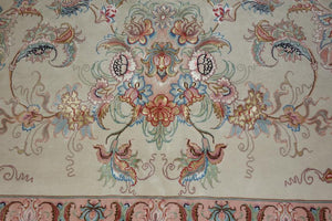 Very fine Persian Tabriz Silk & Wool - 13.7'  9.7'
