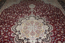 Load image into Gallery viewer, Very fine Persian Tabriz Silk &amp; Wool - 16.7&#39;  11.7&#39;
