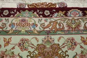 Very fine Persian Tabriz Silk & Wool - 13.3'  9.7'