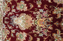 Load image into Gallery viewer, Very fine Persian Tabriz Silk &amp; Wool - 13.3&#39;  9.7&#39;
